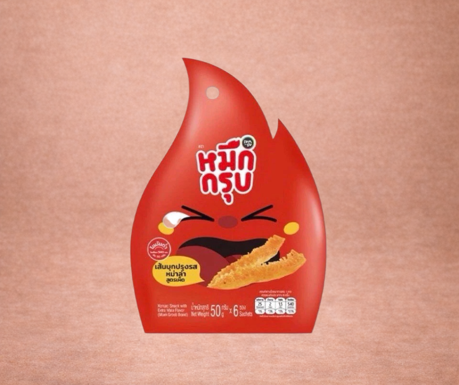 หมึกกรุบ สูตรเผ็ดไฟลุก