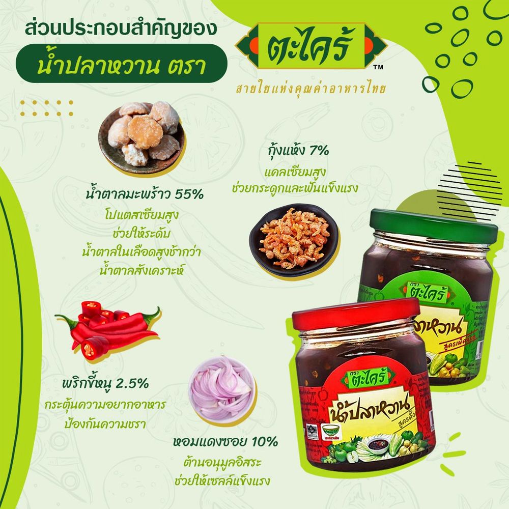 Sweet Fish Sauce, Original Flavor - Lemongrass 200g