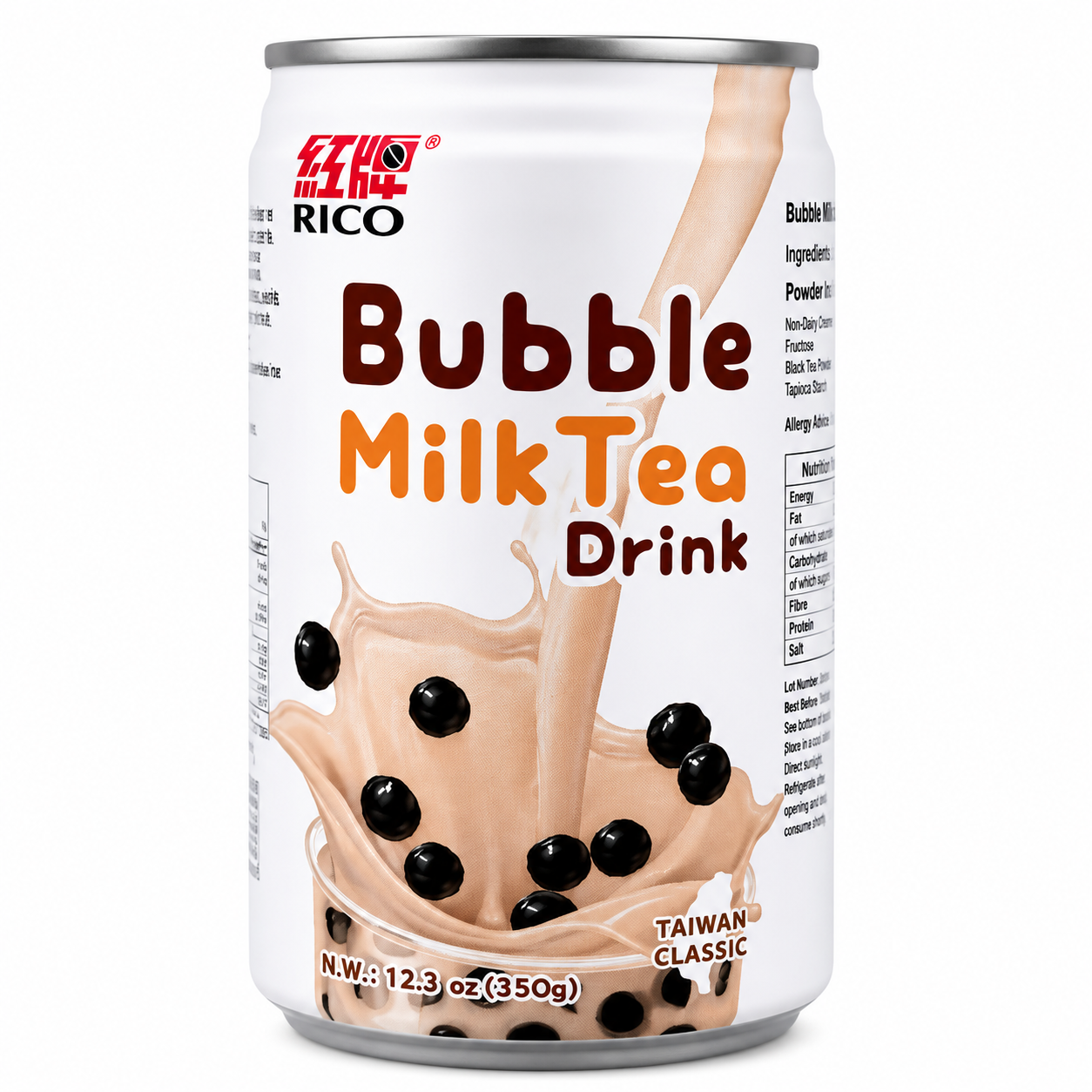 Bubble Milk Tea - Rico 350ml
