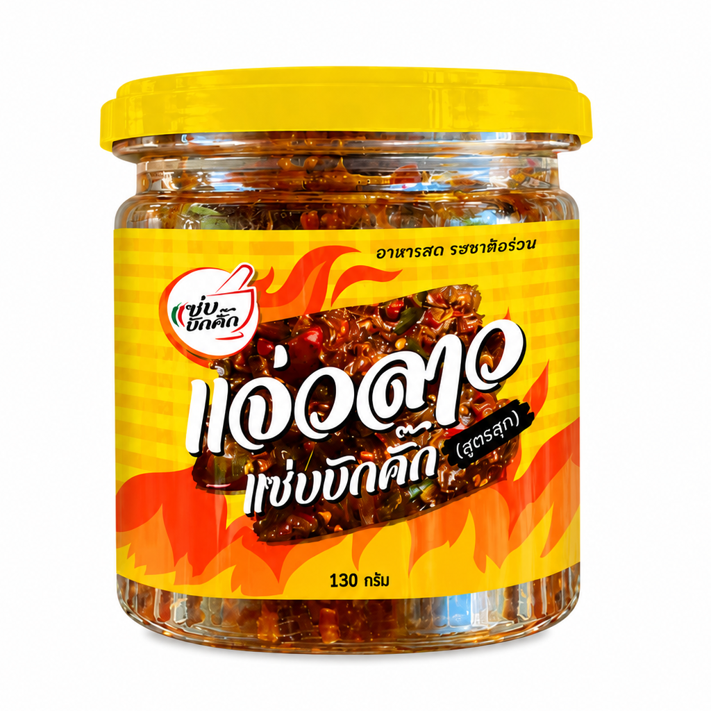 แจ่วลาวสูตรสุก - แซ่บบักคัก 130g