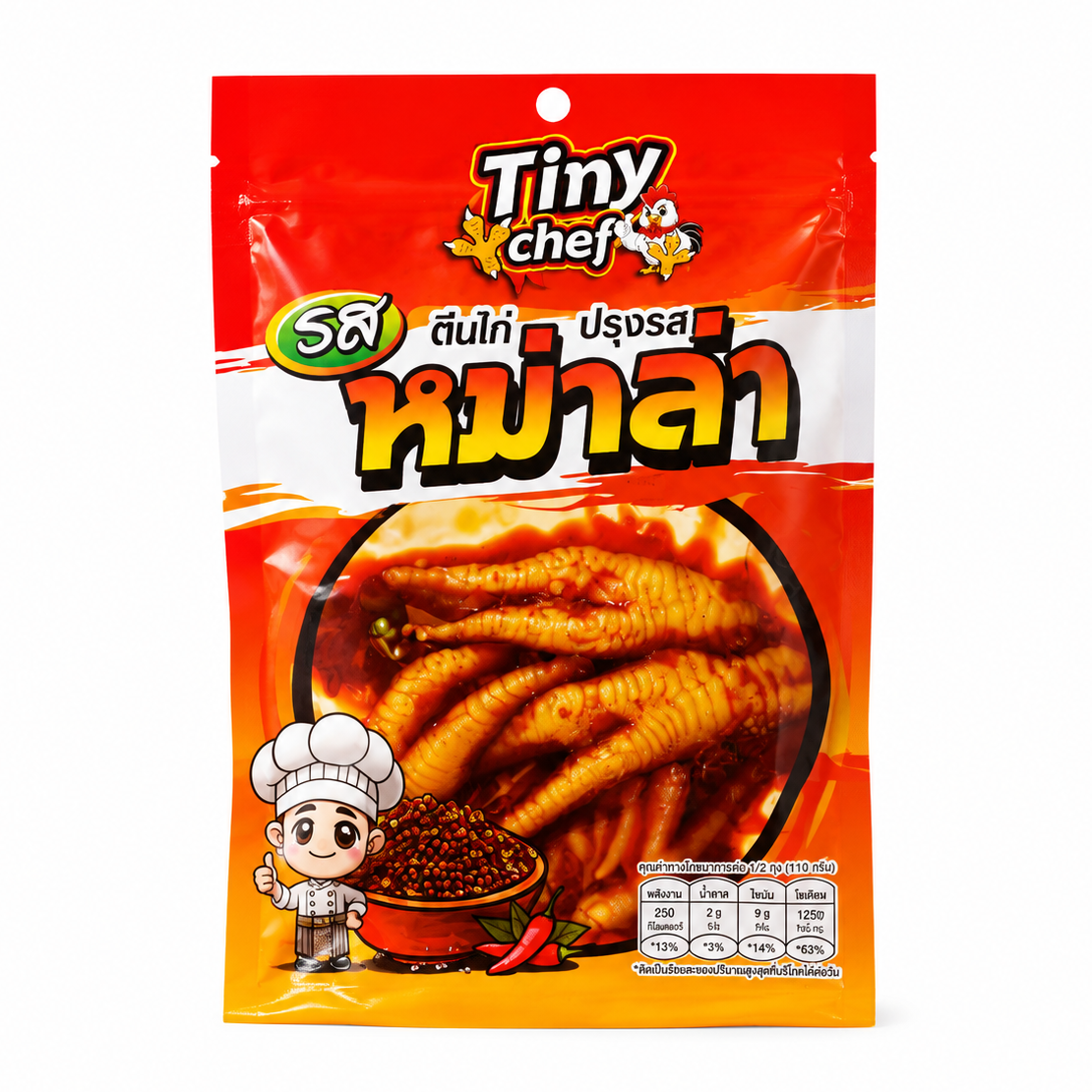ตีนไก่รสหม่าล่า - Tiny Chef 110g