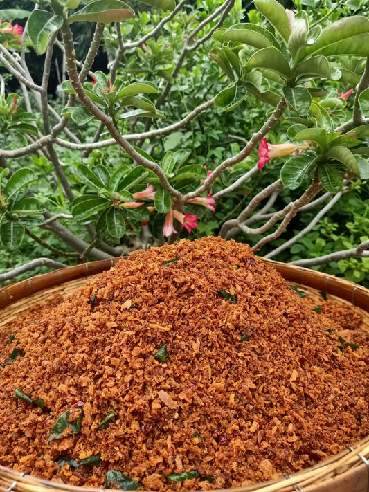 น้ำพริกปลาดุกฟูผัดพริกขิงอบกรอบ