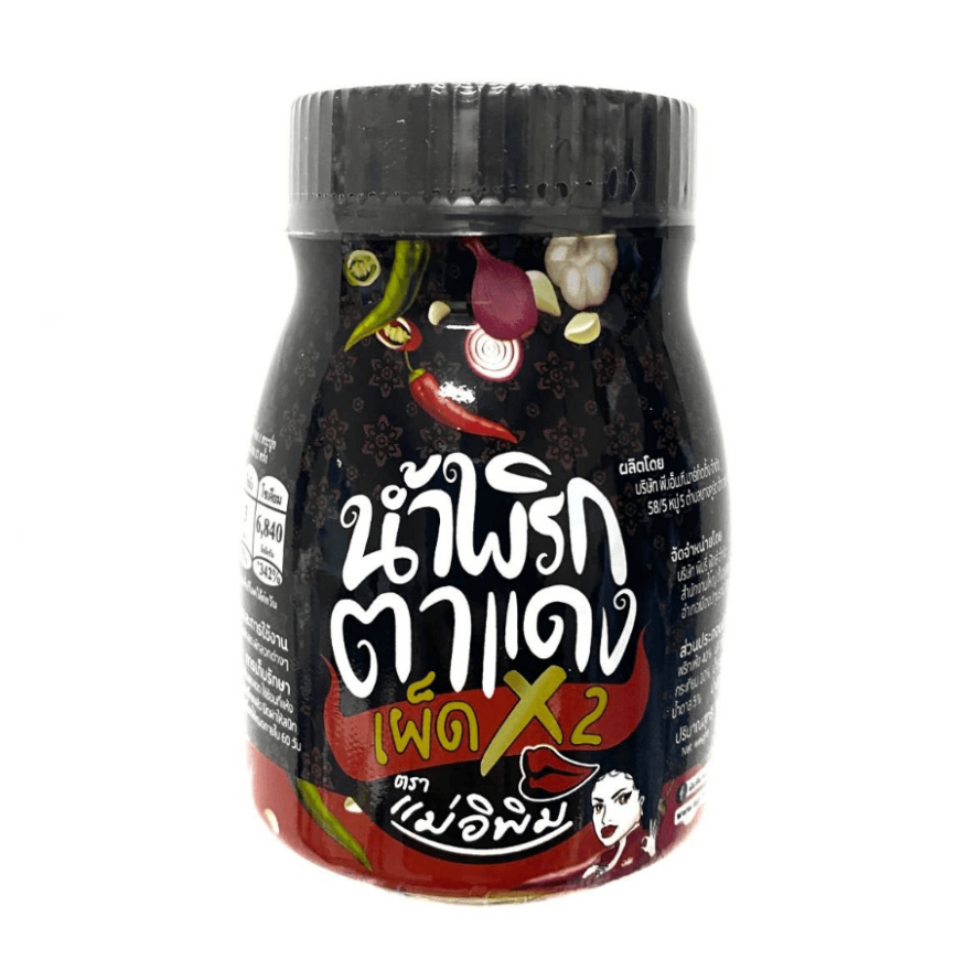 Mae Iphim - Double Spicy Nam Prik Ta Daeng (Red Chili Paste) 180g