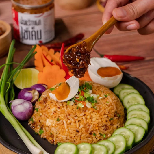 น้ำพริกเผาไข่เค็ม - ละเอียดละออ 200g