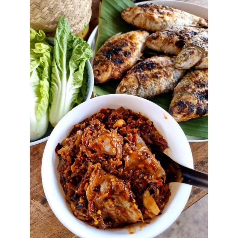 Salted fermented fish (Pla Ra Plakadew) No. 2 - Bong Nua 960g
