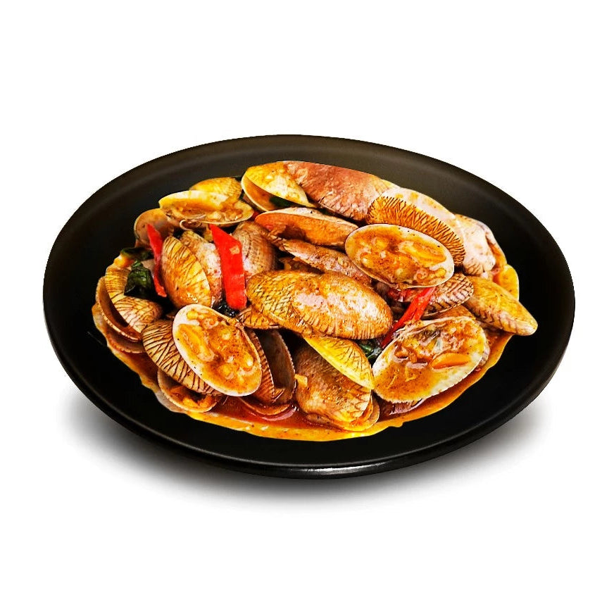หอยลายผัดพริกเผา - ปุ้มปุ้ย 40g