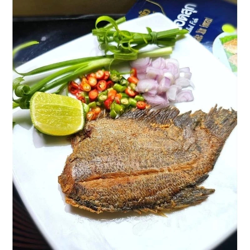 Fried Fermented Gourami (Pla Ra) 80g
