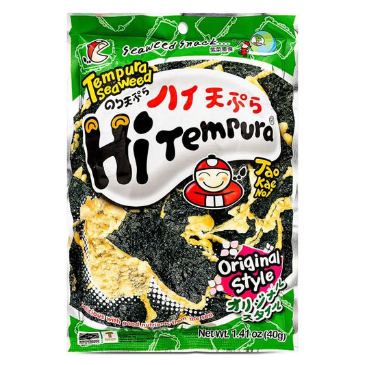 สาหร่ายชุปแป้งทอดรสดั้งเดิม - เถ้าแก่น้อย 40g