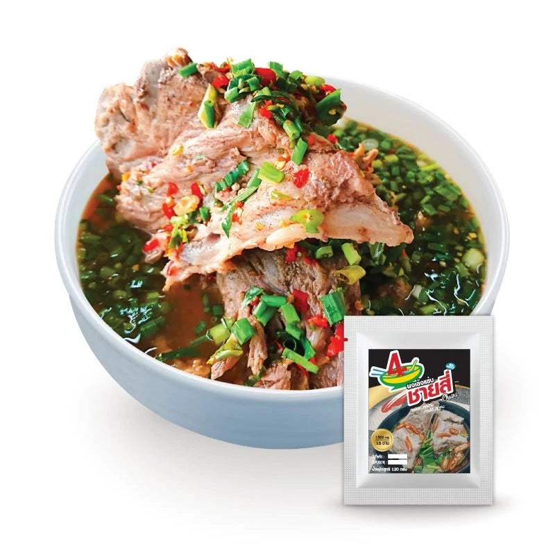 ชายสี่บะหมี่เกี๊ยว ผงเล้งแซ่บ 120g