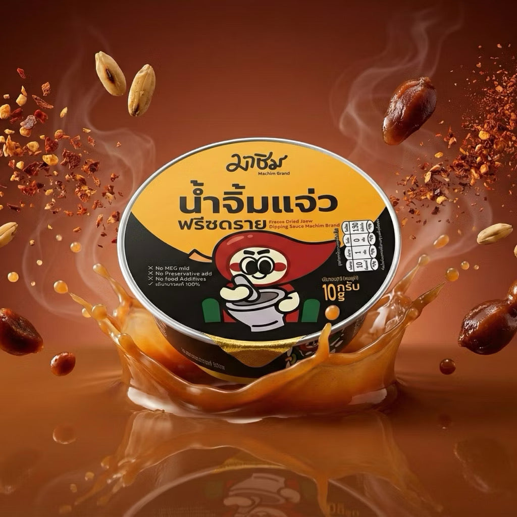 น้ำจิ้มแจ่วฟรีซดรายรสชาติแจ่ว - มาชิม 10g
