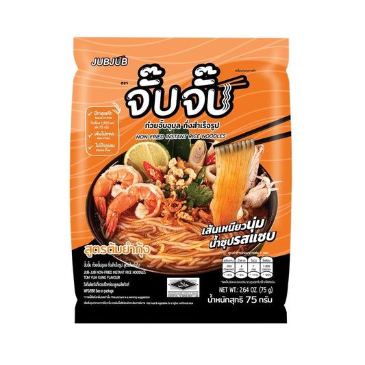 ก๋วยจั๊บอุบลรสต้มยำกุ้ง - จั๊บจั๊บ 75g