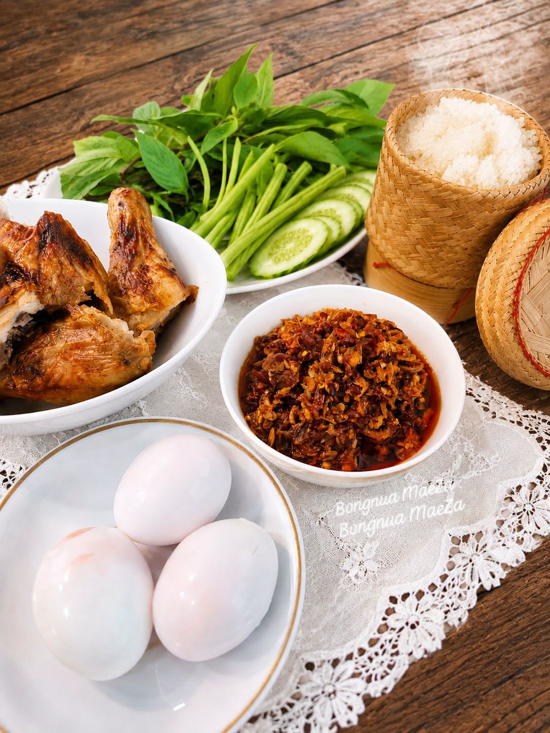 น้ำพริกสามเกลอ - บองนัว 70g