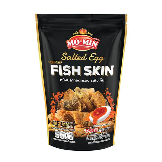 Crispy Fish Skin with Salted Egg Flavor - Momin 25g