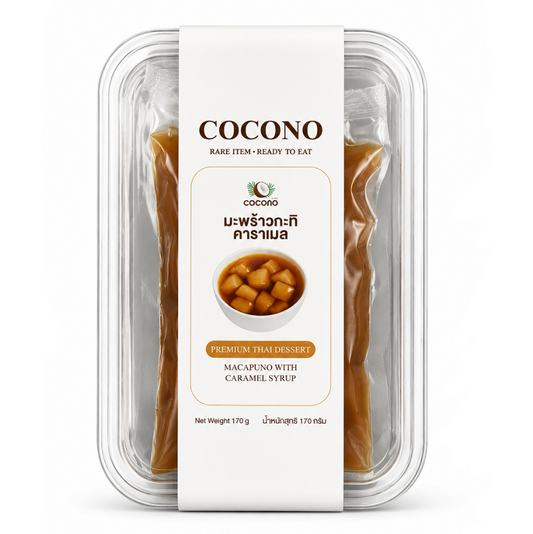 มะพร้าวกะทิ คาราเมล - Cocono 170g