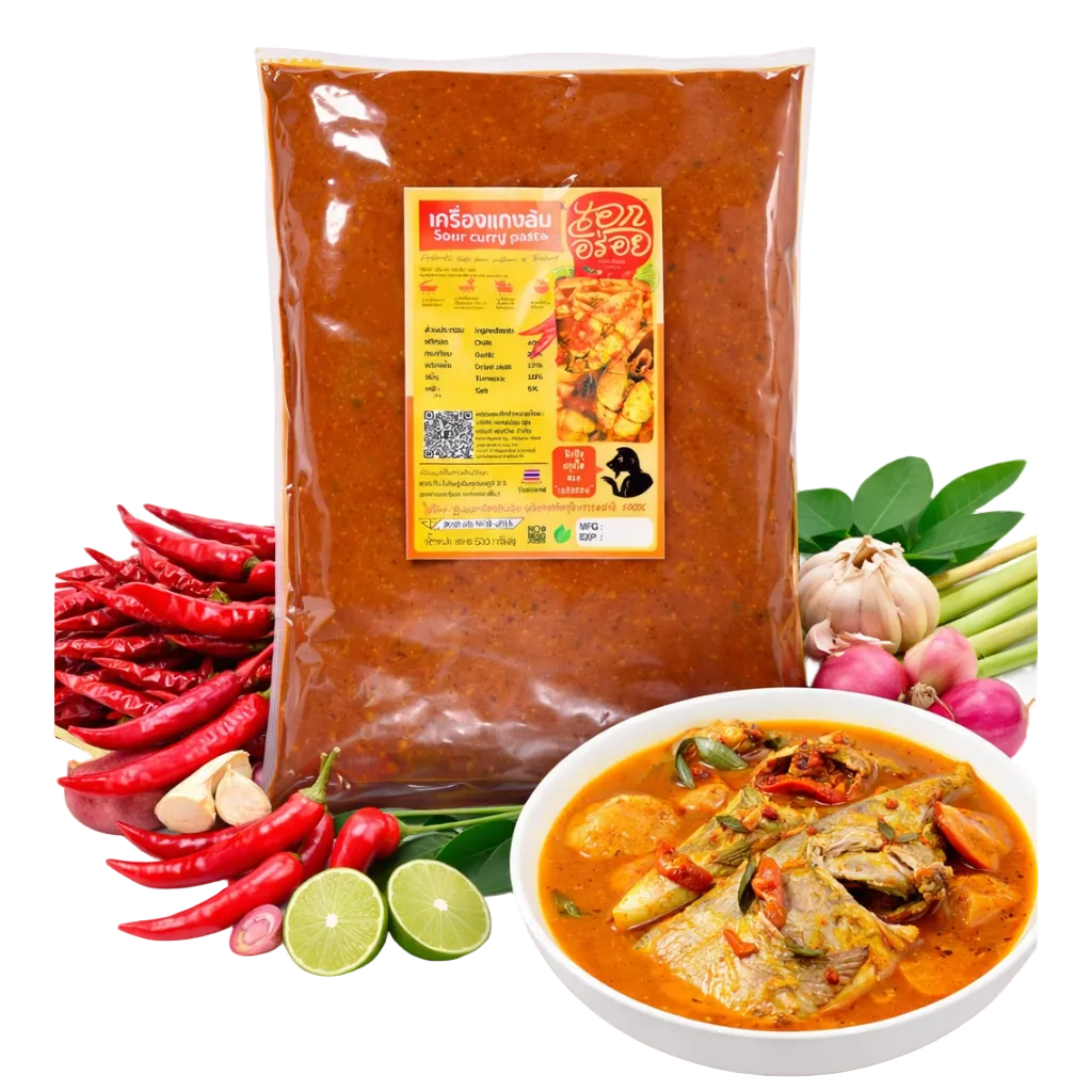 พริกแกงส้ม - เอกอร่อย 500g