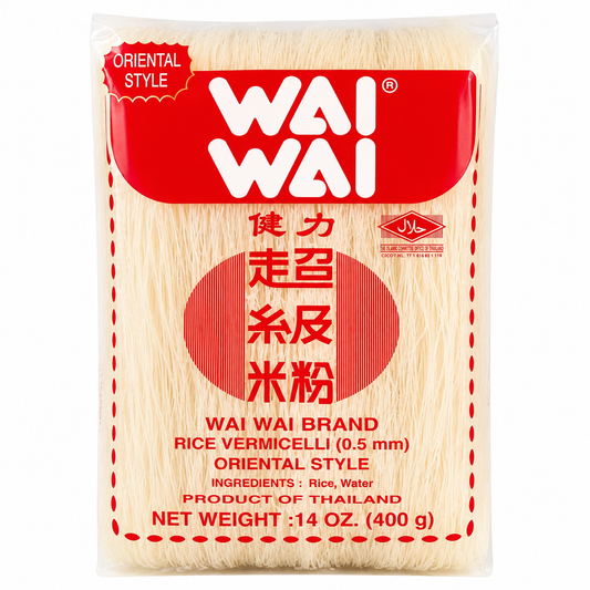 เส้นหมี่แห้ง - ไวไว 400g
