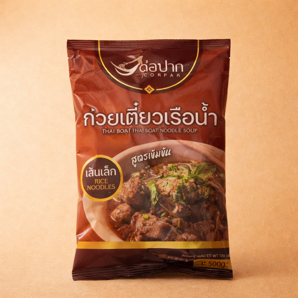 ต่อปากก๋วยเตี๋ยวเรือ เล็กน้ำ