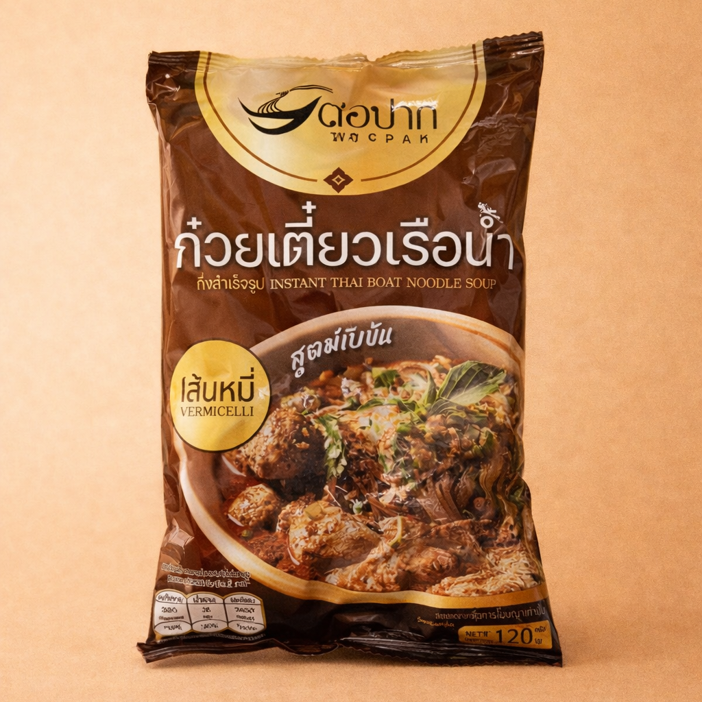 ต่อปาก ก๋วยเตี๋ยวเรือ หมี่น้ำ