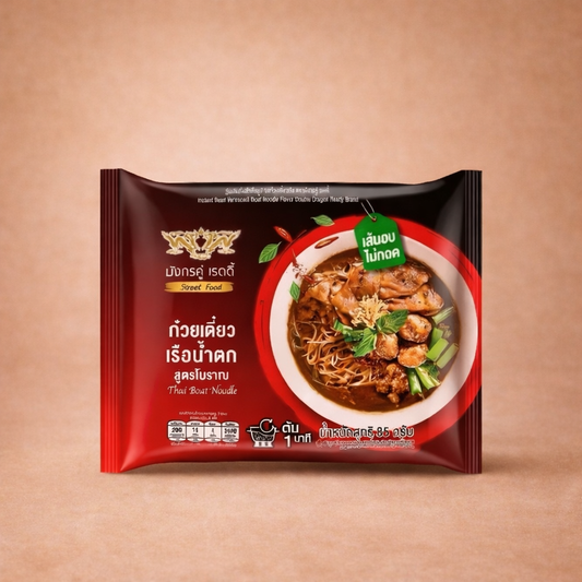 มังกรคู่เรดดี้ ก๋วยเตี๋ยวเรือน้ำตก วุ้นเส้น