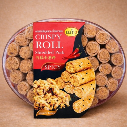 ทองม้วนหมูหยอง น้ำพริกเผา