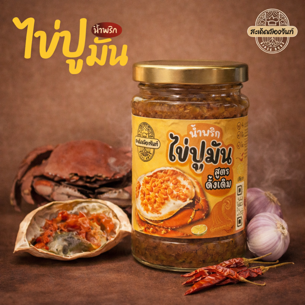 น้ำพริกไข่มันปู