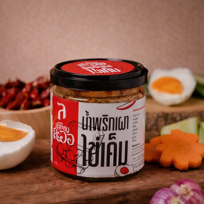 น้ำพริกเผาไข่เค็ม