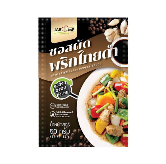 Black Pepper Stir-Fry Sauce - Jahrom 50g