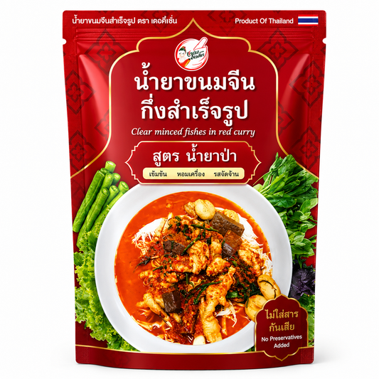 Spicy Rice Noodle Sauce (Jungle Curry Style) 100g