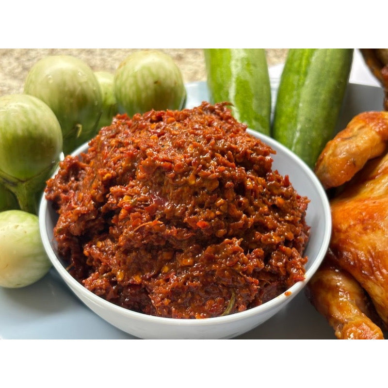 แจ่วบองผัดสุกแมงดา - ไร่จิตภักดี 150g