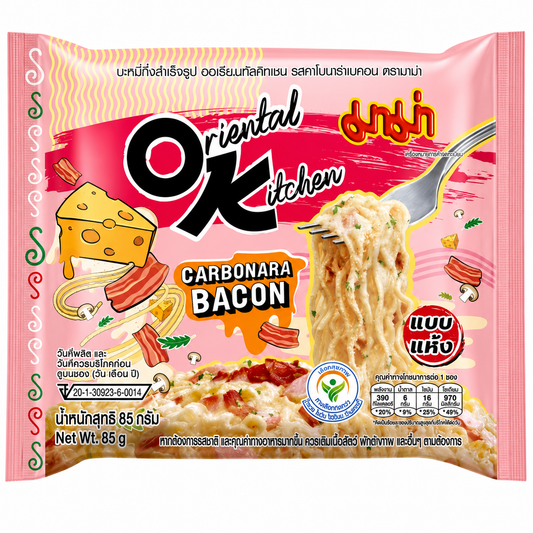 มาม่าออเรียนทัล รสคาโบนาร่าเบคอน 85g