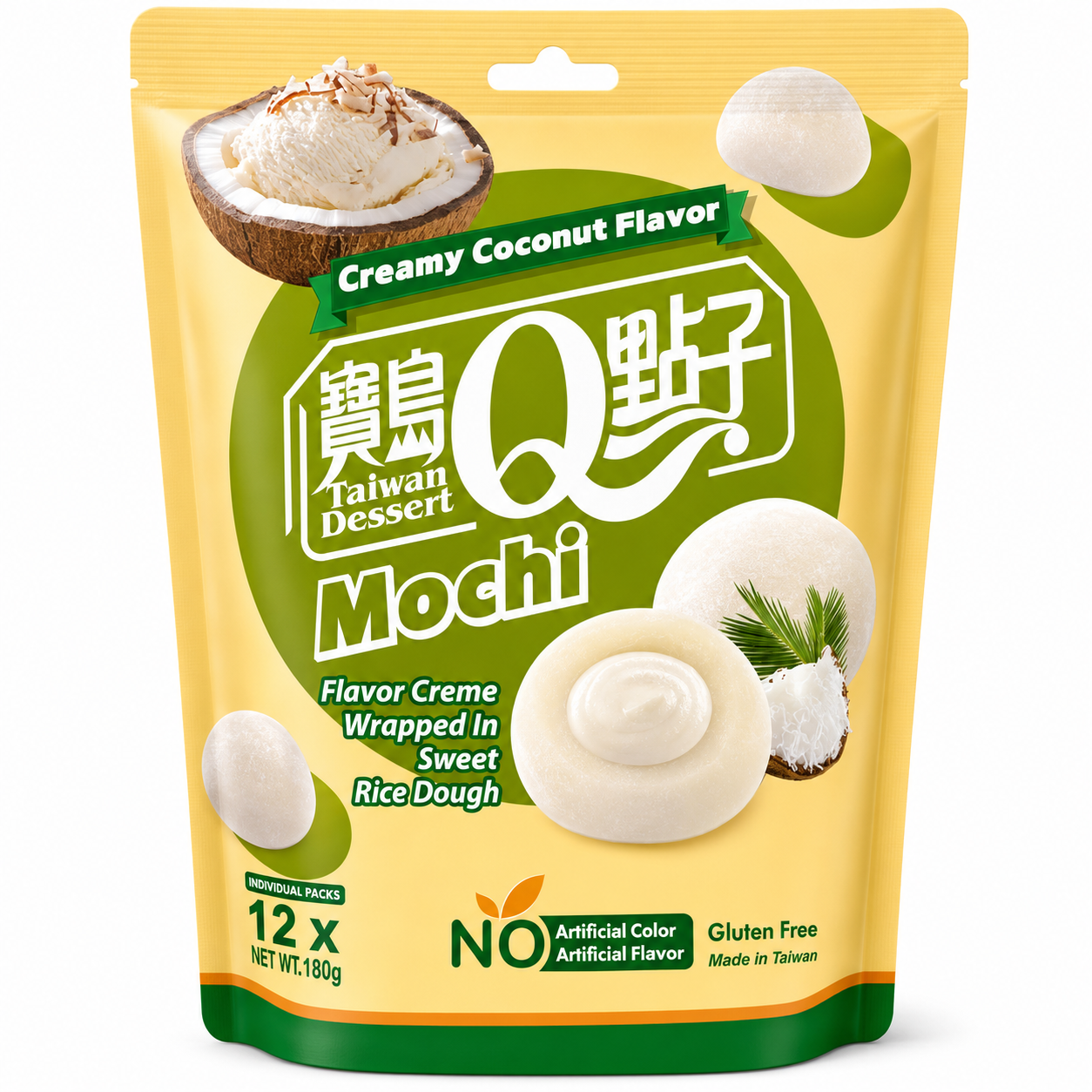 โมจิรสมะพร้าว 180g