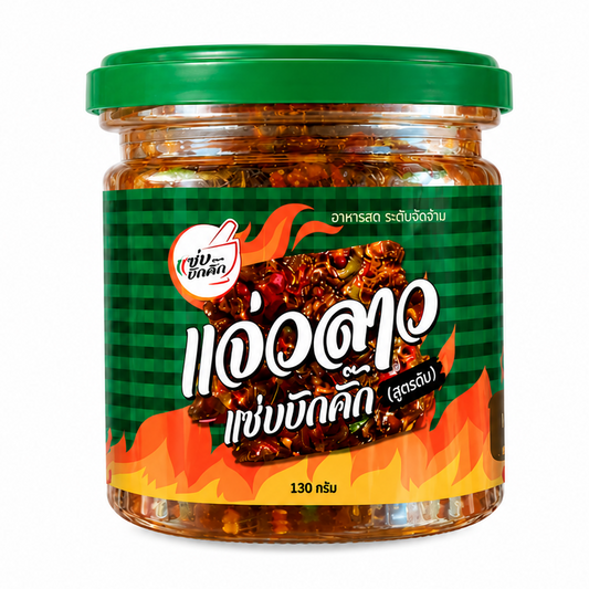 แจ่วลาวสูตรดิบ - แซ่บบักคัก 130g