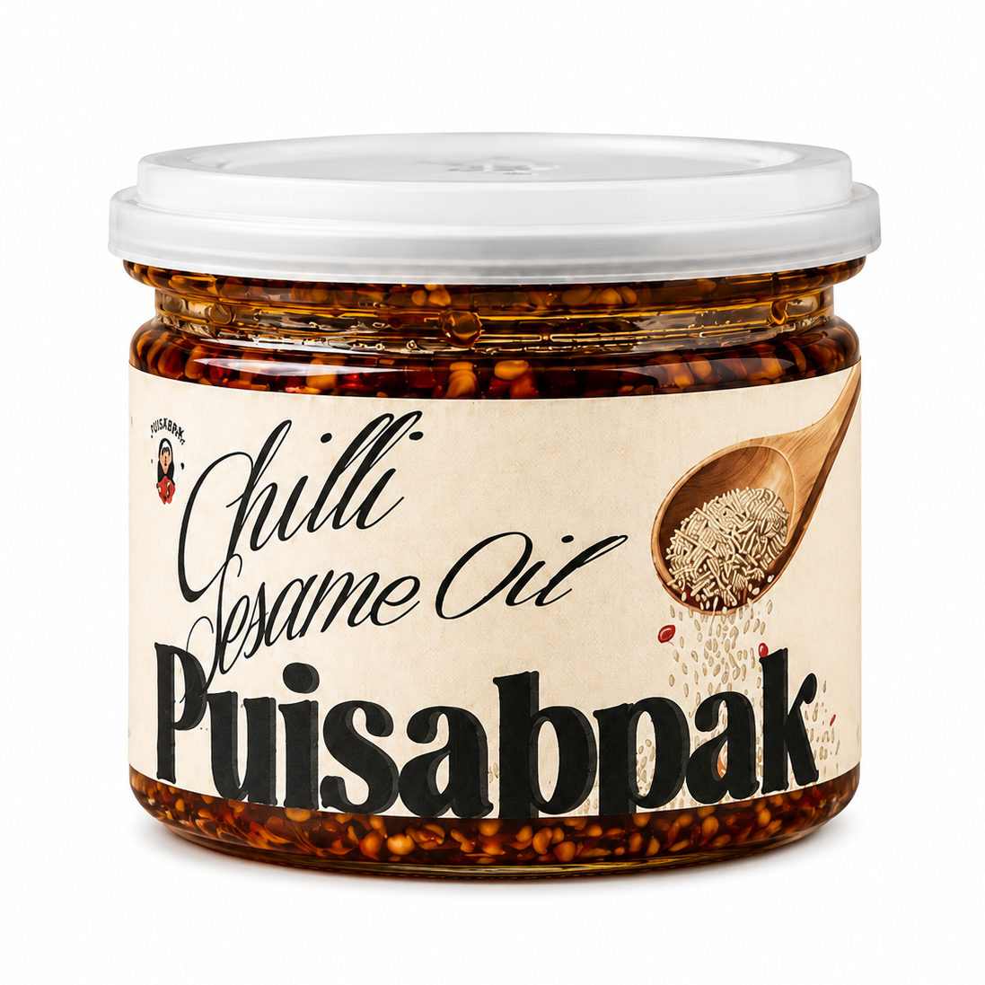 พริกผัดน้ำมันงา - ปุยแสบปาก 210g