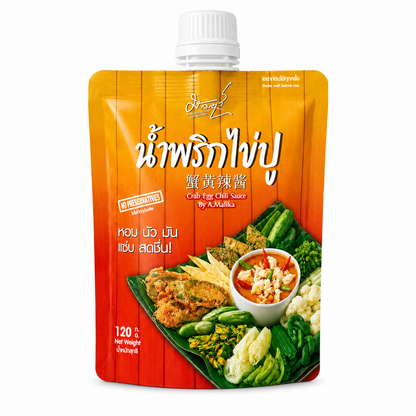 น้ำพริกไข่ปู - อ.มัลลิการ์ 120g