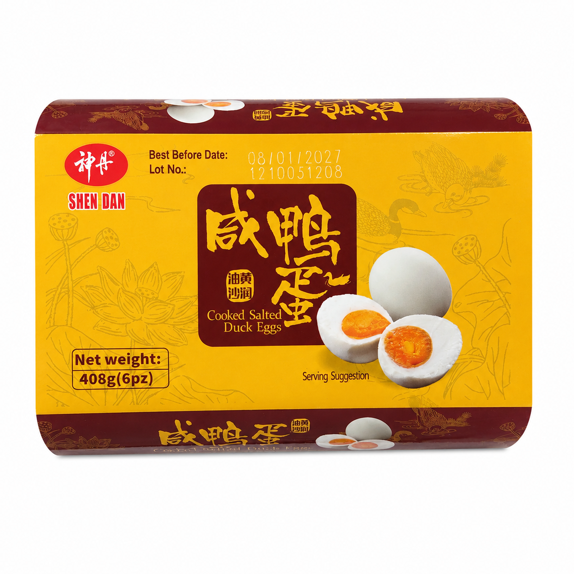 ไข่เค็ม 6 ฟอง - Shen Dan 400g