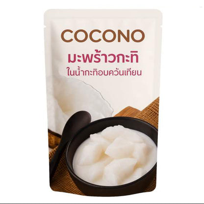 Young Coconut Pudding with Smoked Coconut Milk 180g