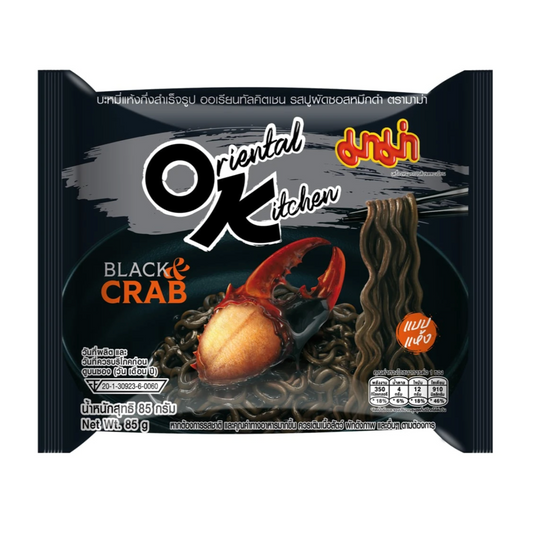 มาม่าออเรียนทัล รสปูผัดซอสหมึกดำ 85g