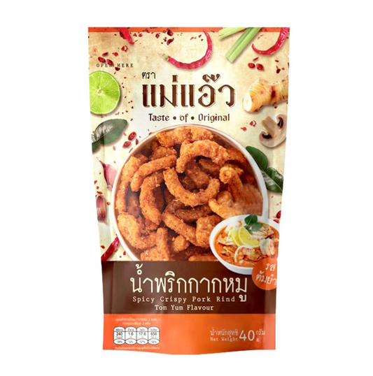 น้ำพริกกากหมู ต้มยำ - แม่แอ๊ว 40g
