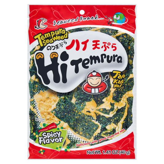 สาหร่ายชุปแป้งทอดรสเผ็ด - เถ้าแก่น้อย 40g