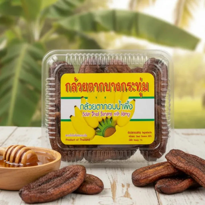 Dried bananas with honey 150g