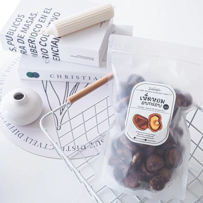 เห็ดหอมอบกรอบ - 100g