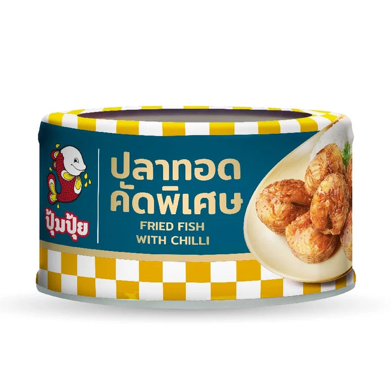 ปลาทอดรสเผ็ดคัดพิเศษ - ปุ้มปุ้ย 90g