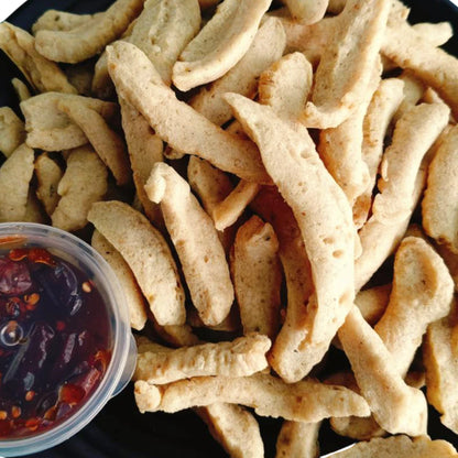 ลูกชิ้นปลาระเบิดทอดกรอบ 110g